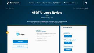 
                            9. 2019 AT&T U-verse Review | Reviews.com