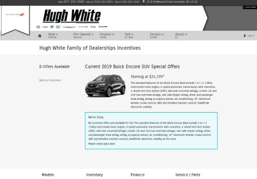 
                            12. 2019 Buick Encore Incentives, Specials & Offers in Lancaster OH