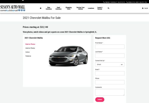 
                            13. 2019 Chevrolet Malibu For Sale in Springfield IL | Susan's Auto Mall