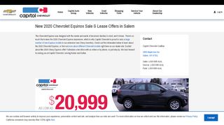 
                            9. 2019 Chevy Equinox Special Offers | Great Deals in Salem, Oregon