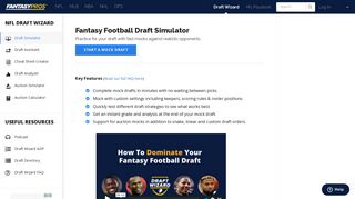 
                            9. 2019 Fantasy Football Mock Draft Simulator