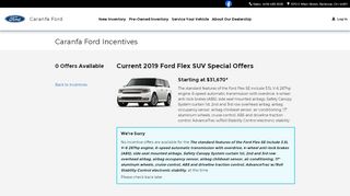 
                            13. 2019 Ford Flex Incentives, Specials & Offers in Bellevue OH