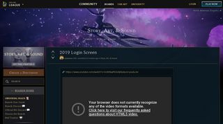 
                            4. 2019 Login Screen - League of Legends Boards