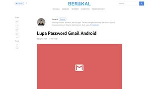 
                            3. √ [2019] Lupa Password Gmail Android? Reset Password Aja!