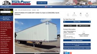 
                            11. 2020 HYUNDAI HY-CUBE DRY VANS For Sale In CONCORD, North ...