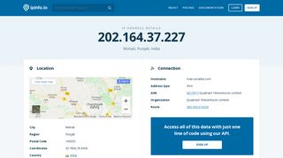 
                            7. 202.164.37.227 IP Address Details - IPinfo IP Address Geolocation API