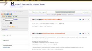 
                            5. 2029 - Microsoft Community - Super Fresh - RSSing.com