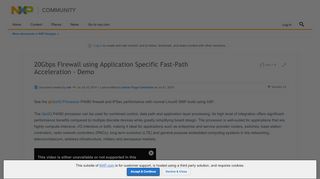 
                            10. 20Gbps Firewall using Application Specific Fast... | NXP Community