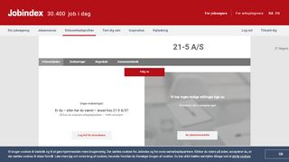 
                            11. 21-5 A/S som arbejdsplads | Jobindex