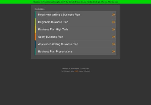 
                            10. 21 Questions Business Plan – 21 Questions to Successfully Starting ...