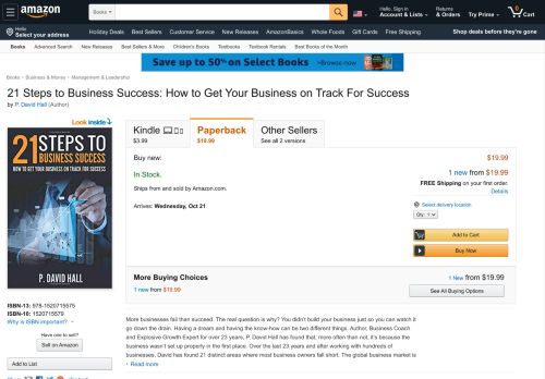 
                            9. 21 Steps to Business Success: How to Get Your ... - Amazon.com