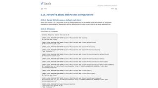 
                            4. 2.15. Advanced Zarafa WebAccess configurations - Documentation
