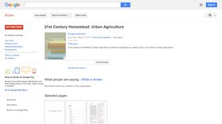 
                            9. 21st Century Homestead: Urban Agriculture