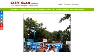 
                            12. 22-5-13 WB LCO Protest by KOLKOTTA CABLE OPERATORS against ...