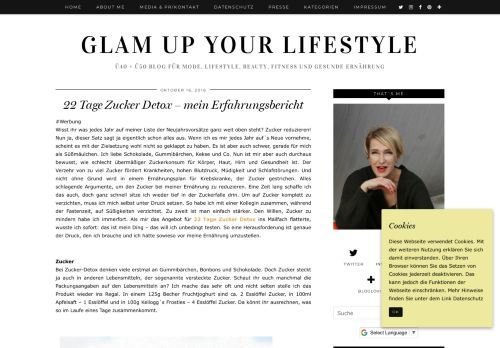 
                            4. 22 Tage Zucker Detox - mein Erfahrungsbericht - Glam up your Lifestyle