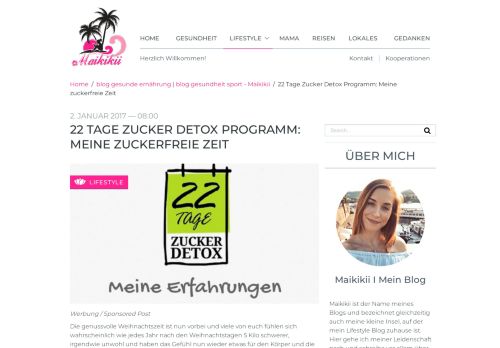 
                            3. 22 Tage Zucker Detox Programm: Meine zuckerfreie Zeit - Maikikii ...