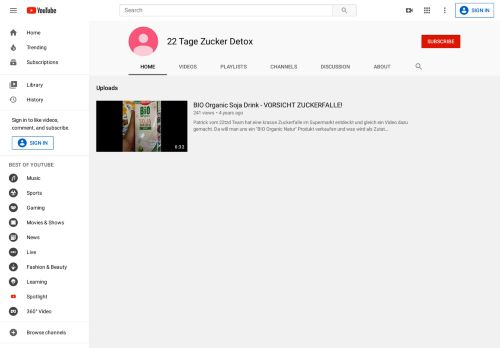 
                            12. 22 Tage Zucker Detox - YouTube