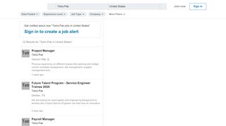 
                            10. 22 Tetra Pak jobs in United States - LinkedIn