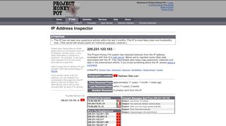 
                            4. 220.231.123.103 | Mail Server | IP Address Inspector | Project Honey Pot