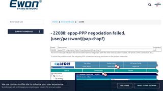 
                            5. 22088: eppp-PPP negociation failed. (user/password/pap-chap?)