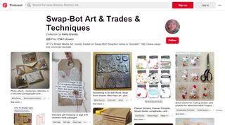 
                            4. 225 Best Swap-Bot Art & Trades & Techniques images | Pocket ...