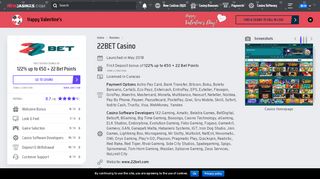 
                            6. 22BET Casino: GRAB 122% + 22 Bet Points | New casino.com