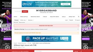 
                            8. 22Seven login issues with FNB | MyBroadband