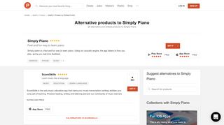
                            11. 23 Alternatives to Simply Piano for Android, iPhone | Product Hunt