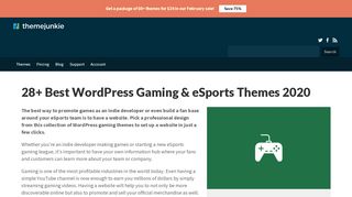
                            10. 23+ Best Gaming WordPress Themes - Theme Junkie