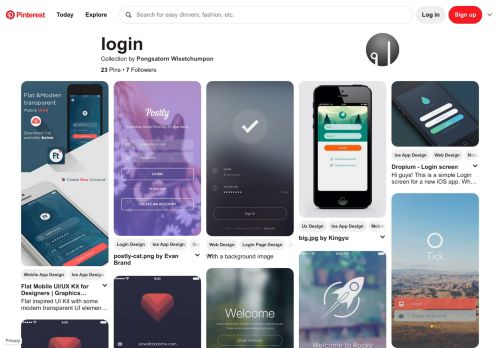 
                            3. 23 Best login images | App login, User interface, Mobile login - Pinterest