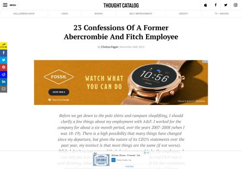 
                            11. 23 Confessions Of A Former Abercrombie And Fitch Employee ...