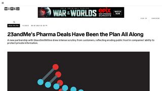 
                            6. 23andMe's Pharma Deals Have Been the Plan All Along | WIRED