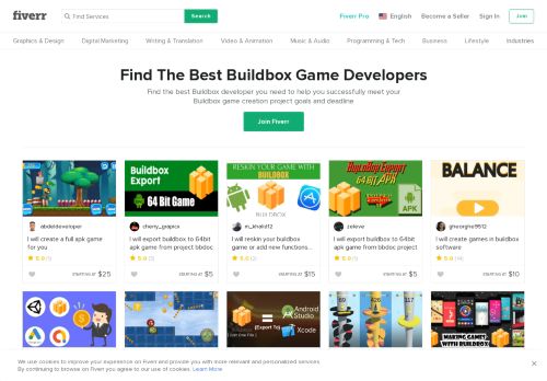 
                            10. 24 Best Buildbox Services To Buy Online | Fiverr