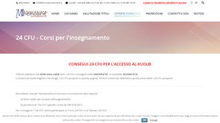 
                            7. 24-cfu – Formazione Docenti