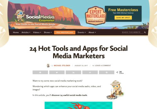 
                            5. 24 Hot Tools and Apps for Social Media Marketers : Social Media ...