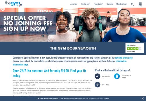 
                            10. 24 Hour Gyms in Bournemouth | The Gym Group