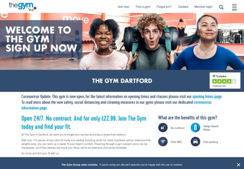 
                            7. 24 Hour Gyms in Dartford | The Gym Group