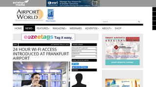 
                            11. 24 hour Wi-Fi access introduced at Frankfurt Airport - Airport World ...