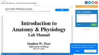 
                            13. 2404 Lab Manual - Austin Community College | manualzz.com