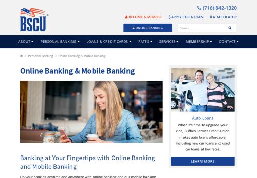 
                            13. 24/7 Mobile & Online Banking Services | Buffalo Service Credit Union