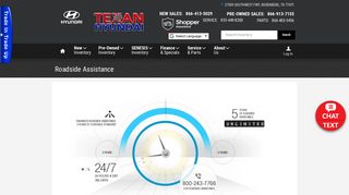 
                            7. 24/7 Roadside Assistance with Hyundai Assurance - Texan Hyundai