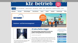 
                            9. 25 Jahre Reifen Göggel - kfz-betrieb - Vogel Communications Group