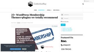 
                            13. 25+ Most Awesome WordPress Membership Theme + plugins (2019 ...