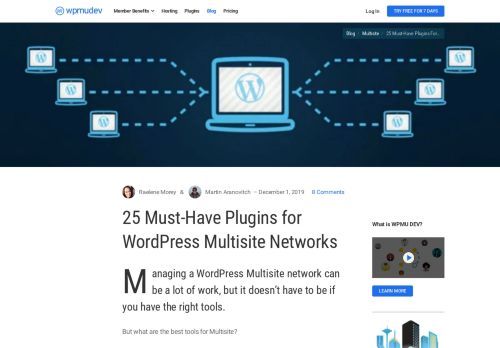 
                            7. 25 Must-Have Plugins for WordPress Multisite Networks - WPMU DEV