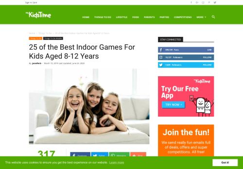 
                            4. 25 Of The Best Indoor Games For Kids Aged 8-12 Years - ...