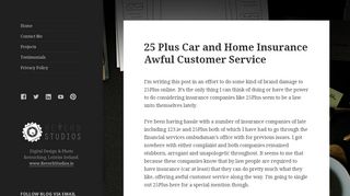 
                            9. 25 Plus Car and Home Insurance Awful Customer Service – Reverb ...