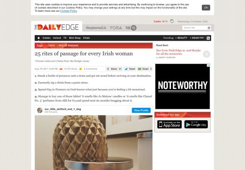 
                            6. 25 rites of passage for every Irish woman · The Daily Edge