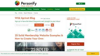 
                            2. 25 Solid Membership Website Examples and How to Create Your Own ...