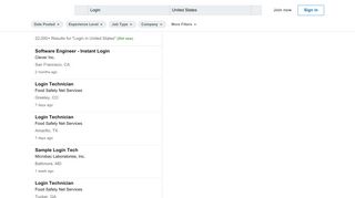 
                            3. 25,000+ Login jobs in United States - LinkedIn