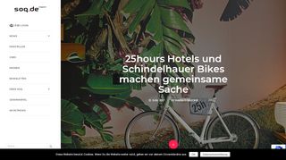 
                            9. 25hours Hotels und Schindelhauer Bikes machen gemeinsame ...